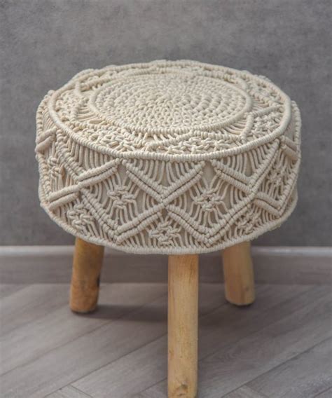 Buy Ottoman Chair And Macrame Ottoman Stools Online In India At Best