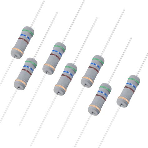 uxcell Resistencia de película de carbono 2 W 560 Ohm 5