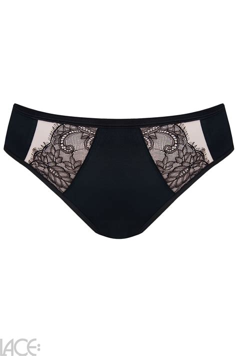 Gorsenia Hipster Gorsenia 19 BLACK Lace Lingerie Nl