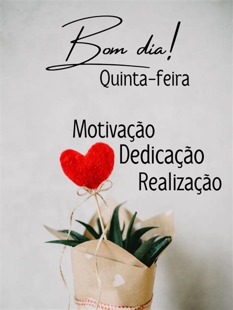 52 Mensagens De Bom Dia De Quinta Feira Com Incentivo E Motivação