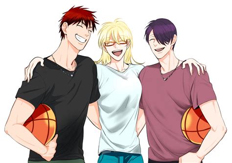 Kagami Alex Tatsuya Kuroko Kuroko No Basket Kuroko S Basketball