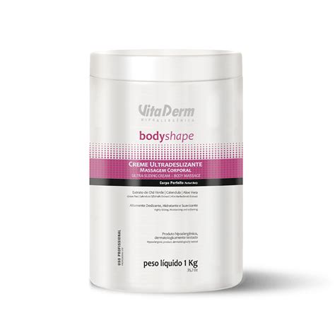 Creme Ultradeslizante Da Vita Derm Para Massagem Corporal