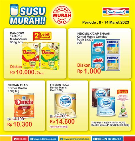 Indomaret On Twitter Dapatkan Hematnya Produk Susu Murah Selama