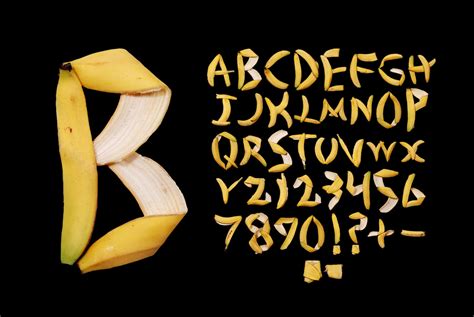 Banana Font Yellow Opentype Typeface