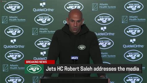 New York Jets head coach Robert Saleh's full press conference following ...