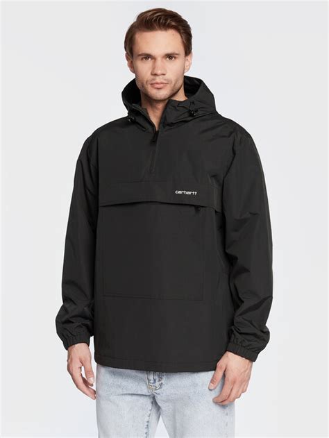 Carhartt WIP Anorak Windbreaker I030008 Schwarz Relaxed Fit Modivo At