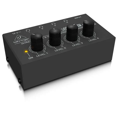 Behringer Microamp Ha400 Headphone Amplifier Nearly New At Gear4music