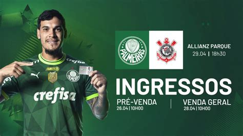 Venda de ingressos para clássico contra Corinthians no Allianz Parque