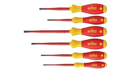 Wiha Softfinish Electric Slimfix Sl Pz Screwdriver Set Piece Only