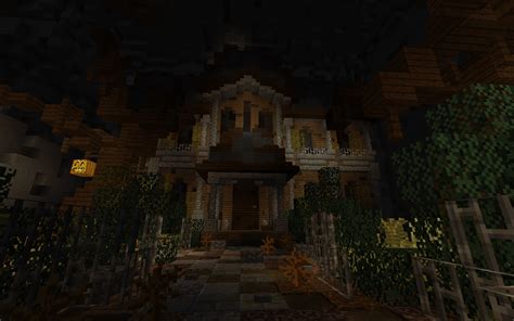 Minecraft Haunted Mansion Inside