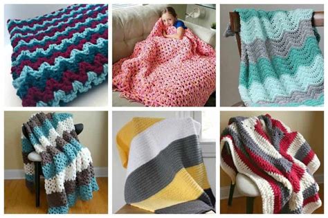 20 Awesome Crochet Blanket Patterns For Beginners Ideal Me