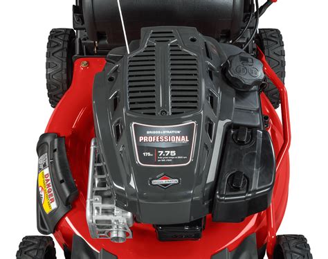 Snapper 21 Gas Self Propelled Rear Wheel Drive Lawn Mower With Briggs And Stratton Engine Side