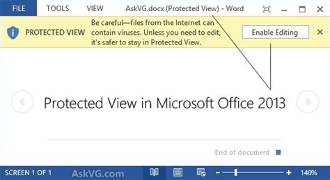 How To Edit Word Document From Protected View Barnret