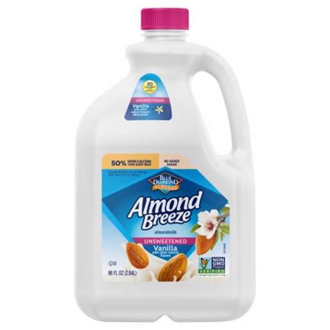 Almond Breeze® Unsweetened Vanilla Almond Milk 96 Fl Oz Ralphs