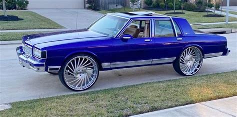 Ace-1: Corey's Candy Blue Chevy LS Box on Brushed 28" Forgiatos