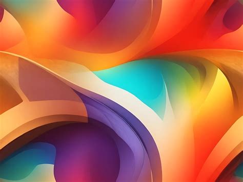 Premium AI Image | Colorful background abstract and babuls for website