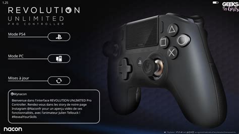 La Manette Nacon Revolution Unlimited Pro Controller GeeksByGirls