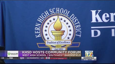 Kern High School District holds community forum, releases new ...