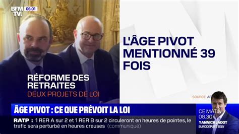 R Forme Des Retraites Ce Que Pr Voit Le Projet De Loi Sur L Ge Pivot