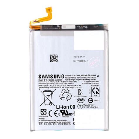 Bateria EB BA336ABY Para Samsung Galaxy A53 5G A536B OEM