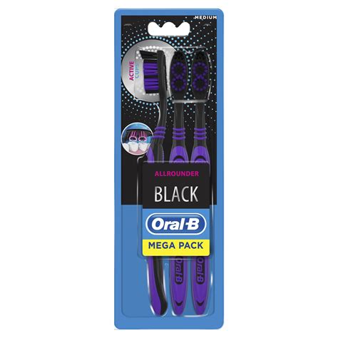 Oral B četkica za zube all rounder black mega pack 3 komada