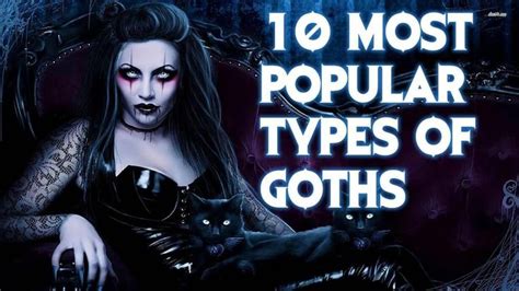 10 Most Popular Types Of Goths Types Of Goth Hipster Goth Goth