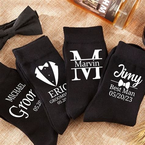 Groomsmen Socks Etsy