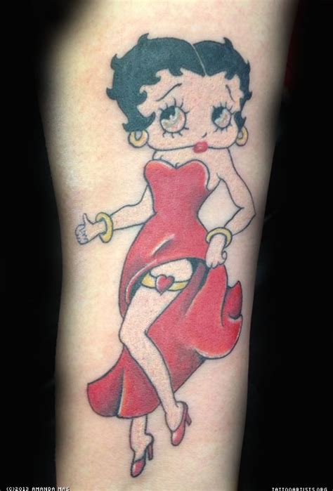 Black Betty Boop Tattoos