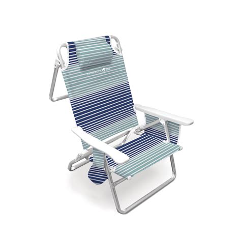 Caribbean Joe Deluxe Folding Aluminum Beach Chair Blue Walmart