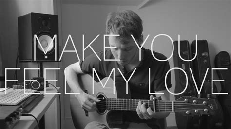 Adele Bob Dylan Make You Feel My Love Fingerstyle Guitar Cover By