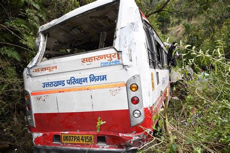 Mussoorie Dehradun Roadways Bus Accident Today News