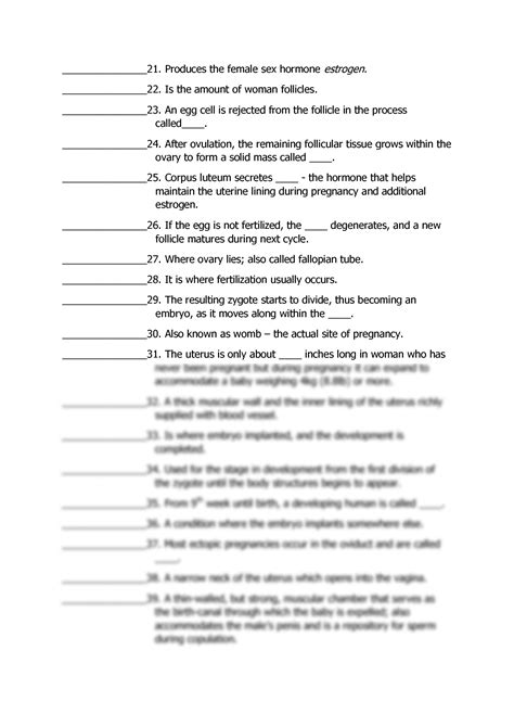 Solution Anatomy And Physiology Of Organisms Reproduction And