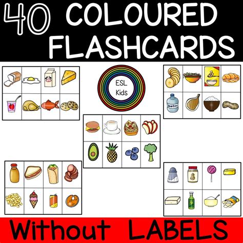 Food Flashcards Australian Teachers Marketplace