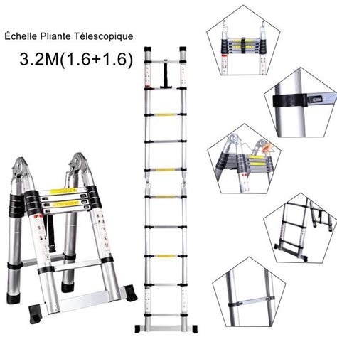 Leyshop Chelle T Lescopique Pliable En Aluminium M M M