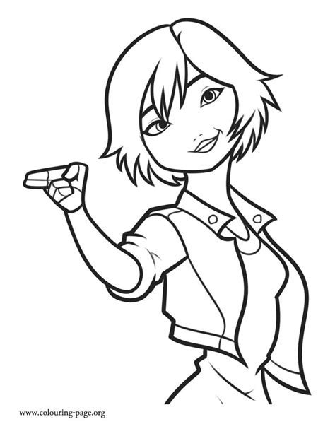 Gogo Tomago Coloring Pages Coloring Nation