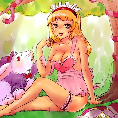 Rule 34 Alice In Wonderland Alice Liddell Cheshire Cat Tagme White