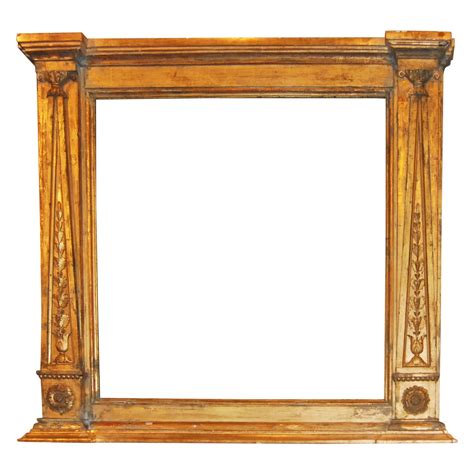 Th Century Carved Giltwood And Gesso Frame At Stdibs Giltwood