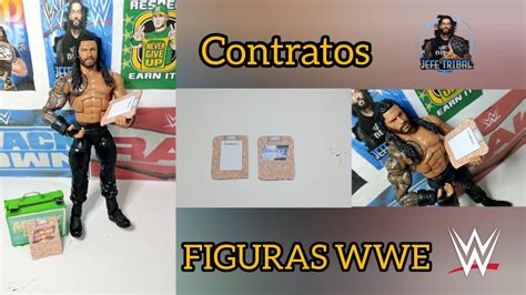 Como Hacer Contratos Para Figuras De Wwe Youtube