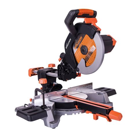 Evolution Tct Multi Material Cutting Sliding Mitre Saw Mm R Sms Rsis