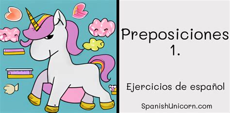 Preposiciones 1 Ejercicios Interativos Gramática