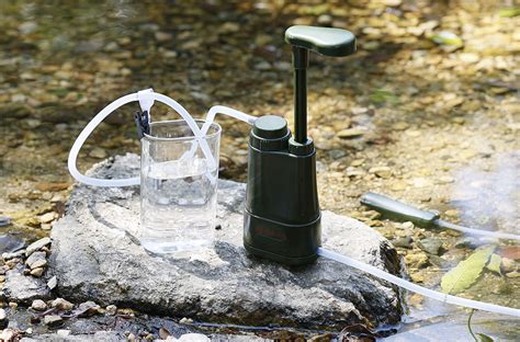 泥水が飲み水に！【一家一台、もしものときの水確保】 非常・災害時に役立つポータブル浄水器 『サバイバーフィルタープロ（survivor