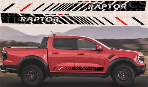 Premium Sticker New Design Compatible With Ford Ranger Raptor 2023 – Brothers Graphics