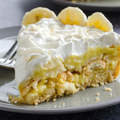 Homemade Banana Pudding Pie Recipe