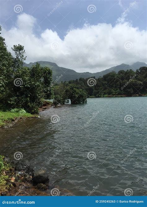 Bhandardara a Holiday Resort Village - Arthur Lake Stock Image - Image ...