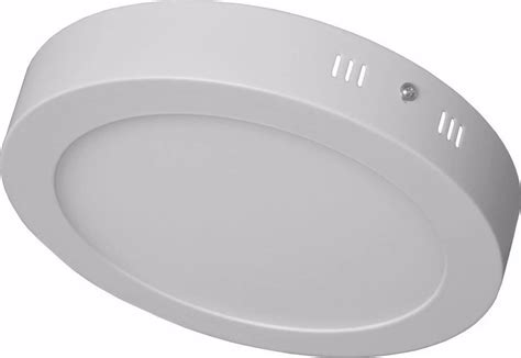 Lumin Ria Plafon Led W K Branco Frio Redonda Sobrepor Cm