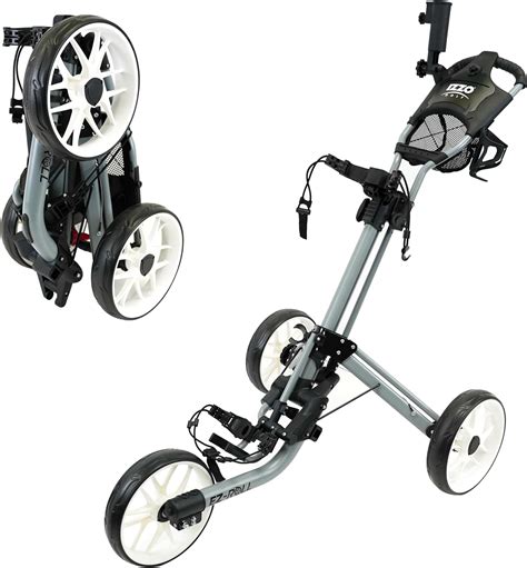 Izzo Golf Ez Roll 3 Wheel Push Cart Review Golf Chippy