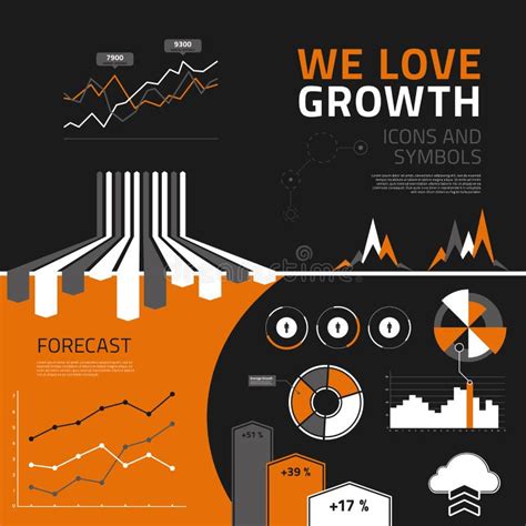 Éléments Icônes Et Symboles Infographic De Commercialisation