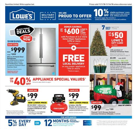 Lowe S Weekly Ad Flyer January January Weeklyad