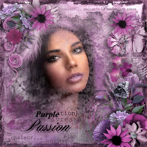 Purple Passion For A Challenge On Justart Credits To Doud Flickr