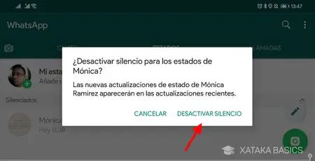 C Mo Quitar El Silencio A Un Contacto De Whatsapp Haras Dadinco